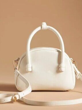 Anthropologie Celeste Lady Bag in White